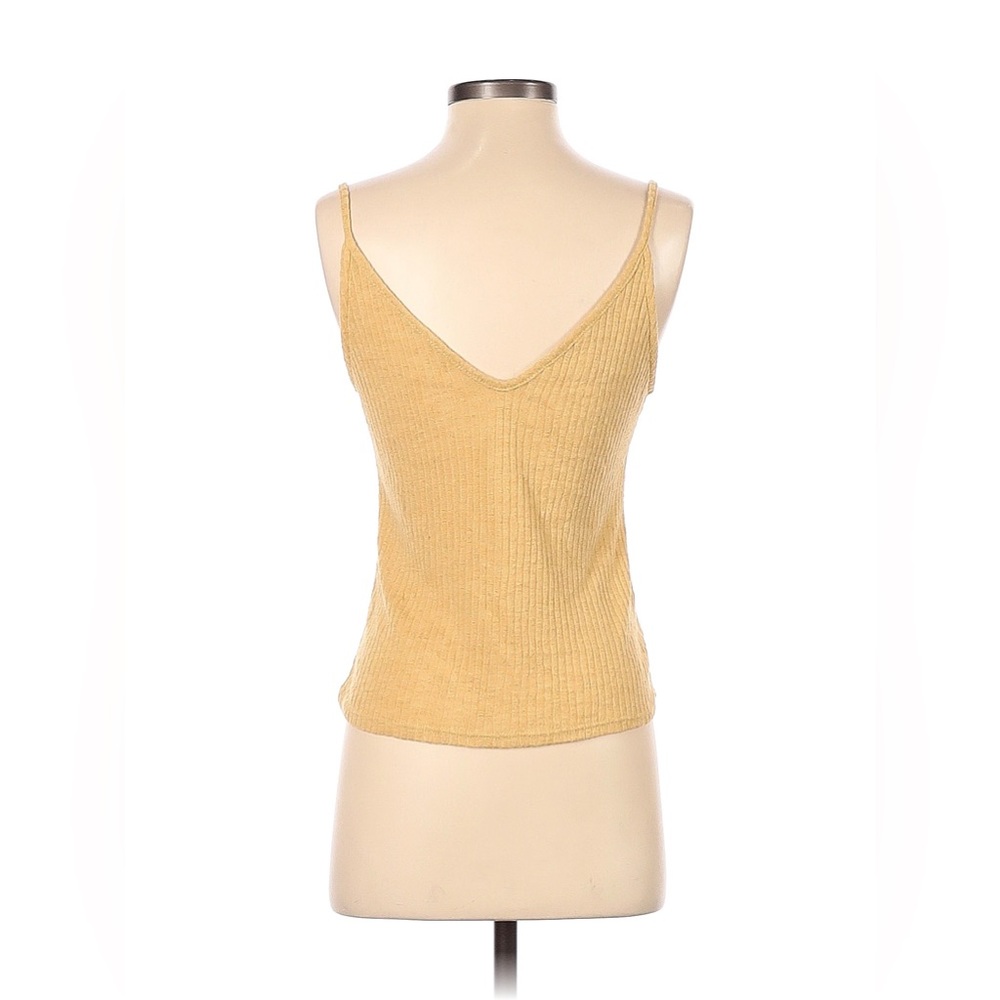 Project Social T / Sheer Knit Mustard Tank